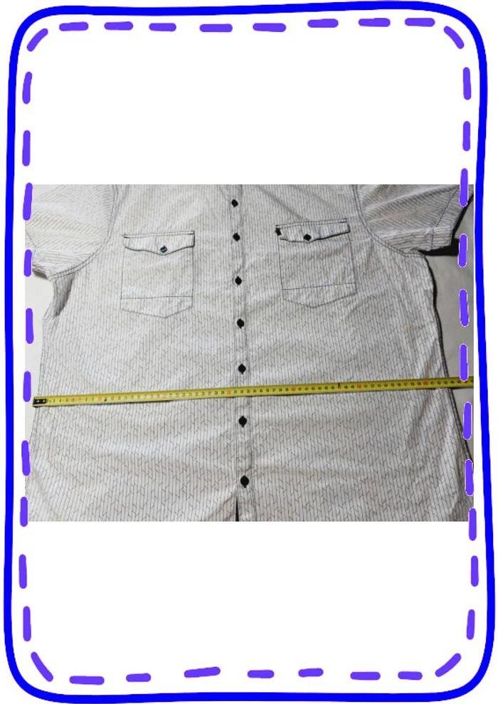 Chemise manches courtes homme taille XXL C&A - photo numéro 7