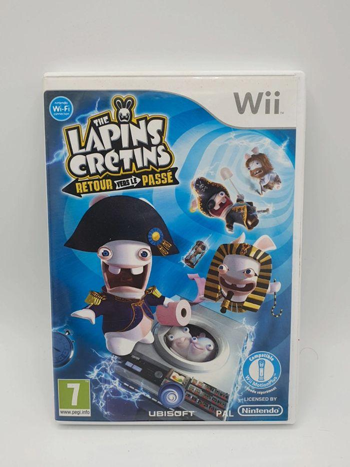 Jeu Wii les lapins crétins retour vers le passé - photo numéro 1