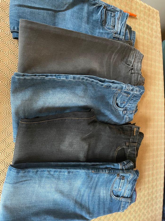 lot de 5 jeans - photo numéro 1