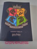 Agenda Harry Potter  ATTENTION 2022/2023