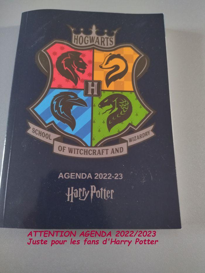 Agenda Harry Potter  ATTENTION 2022/2023 - photo numéro 1