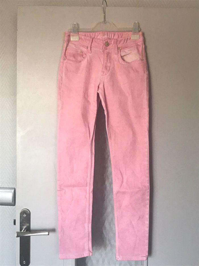 Jeans effet délavé 10-11 ans - photo numéro 1