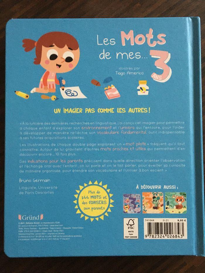 Livre Les mots de mes 3 ans - photo numéro 2