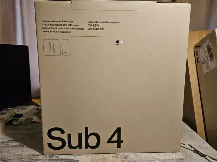 Sonos SUB 4 Neuf Noir