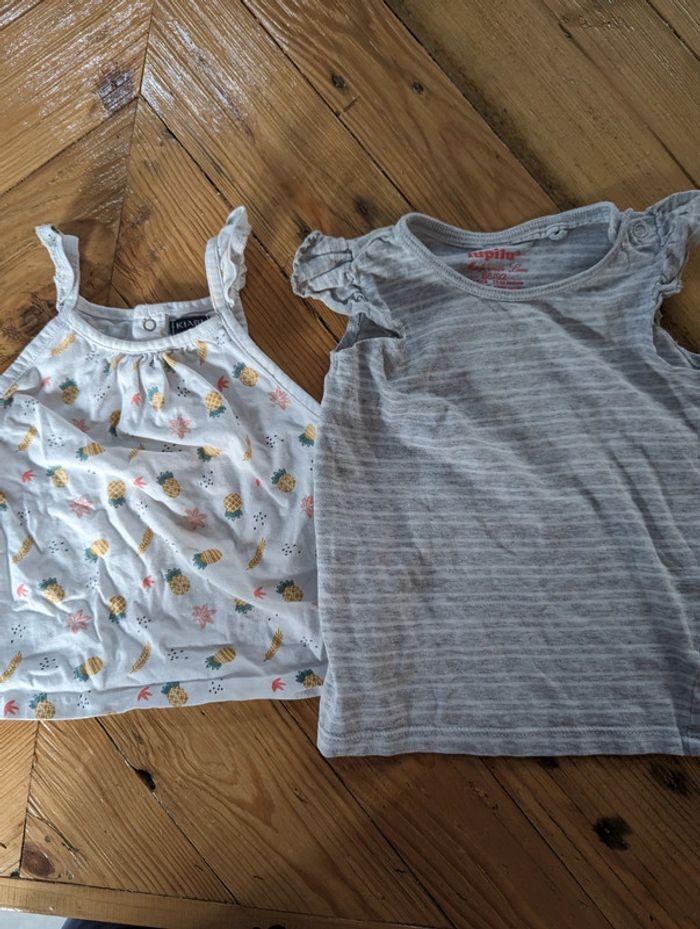 Lot de 2 petits hauts 2 ans - photo numéro 1