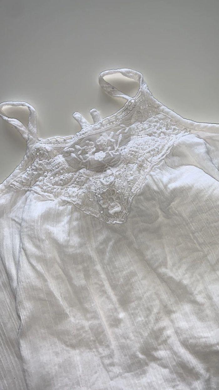 Robe blanche coton Creeks 6 ans - photo numéro 2