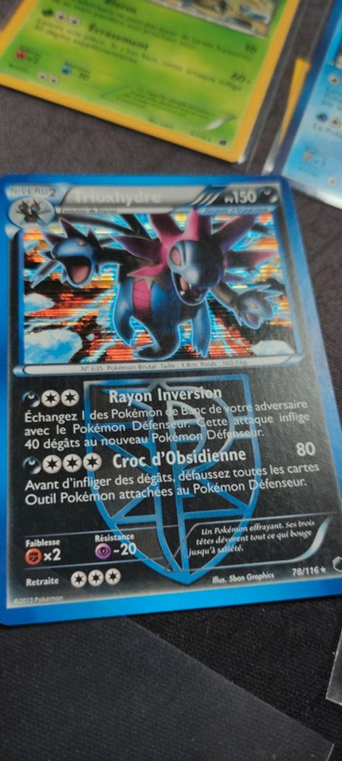 Lot cartes Pokémon Noir et Blanc Glaciation Plasma - photo numéro 3