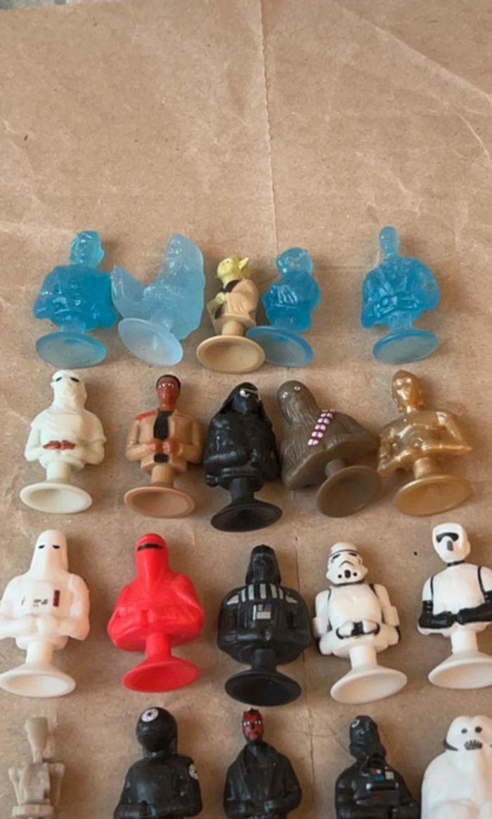 Leclerc - micropopz stikeez - collection complète - lot de 25 figurines Star Wars - photo numéro 2