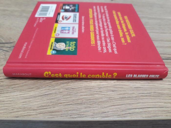 Livre Les blagues cultes "c'est quoi le comble?" - photo numéro 3