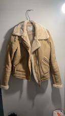 Veste marron beige