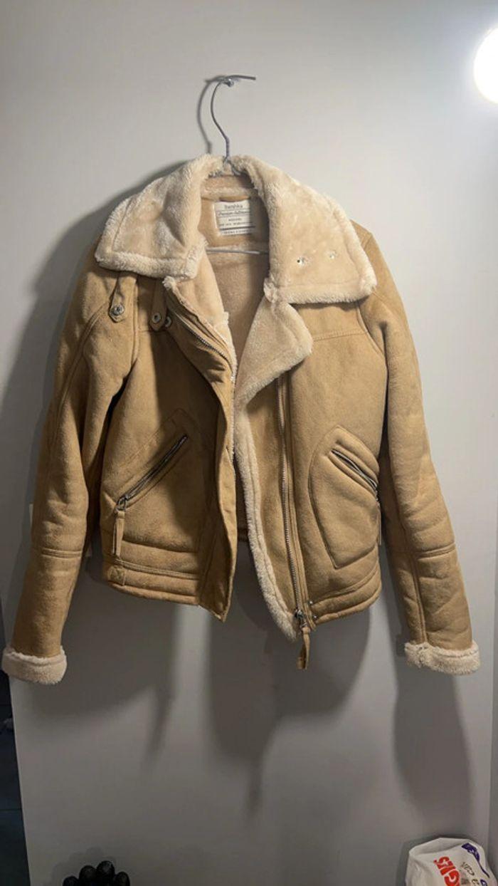 Veste marron beige - photo numéro 1