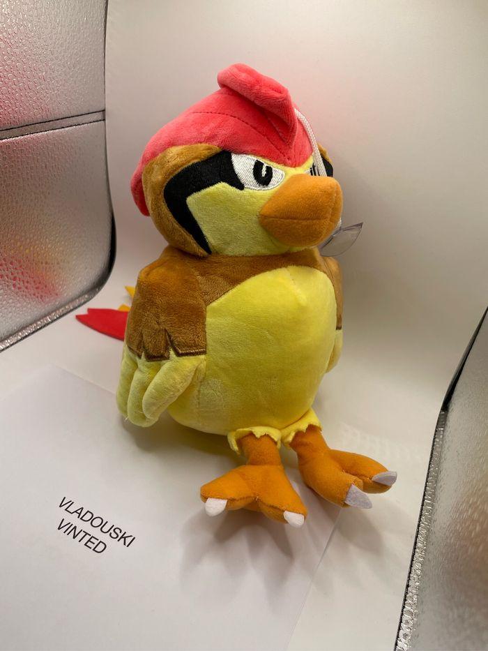 Peluche Pokemon Roucoups Pidgeotto 22 cm Idéal Cadeau - photo numéro 1