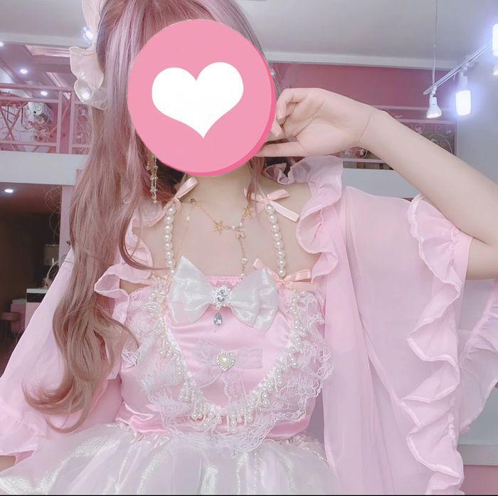 Dress Robe brilliante Pink Princess Lolita Cute Kawaii Manga Anime Cosplay Barbie - photo numéro 12