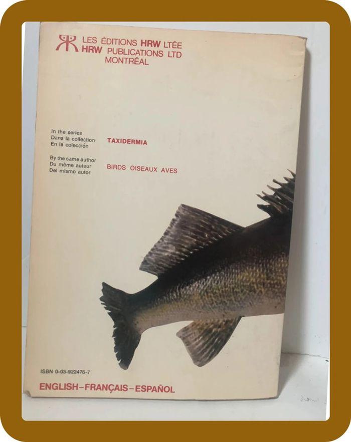 Livre nature, Taxidermia fish & reptiles poissons et reptiles - photo numéro 4