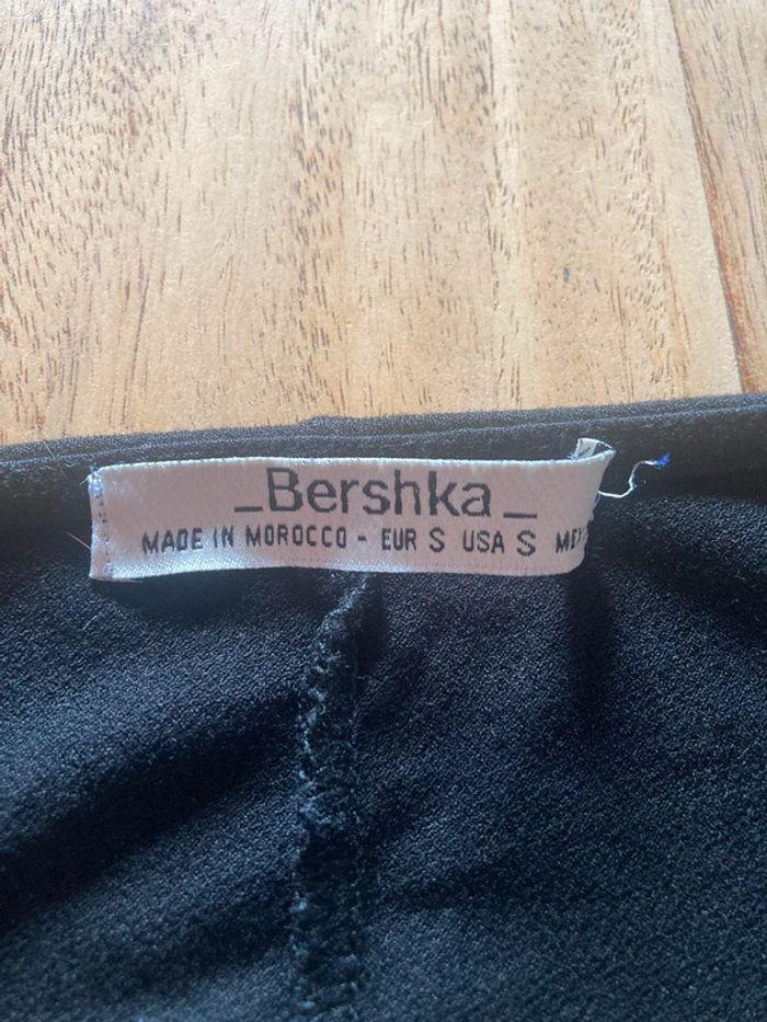 Combi-short manches longues noire Bershka - photo numéro 3