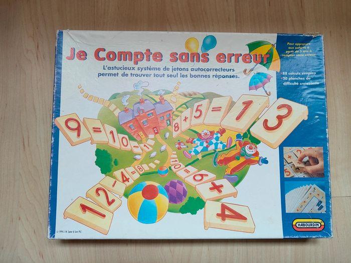 Jeu "Je compte sans erreur" - photo numéro 1