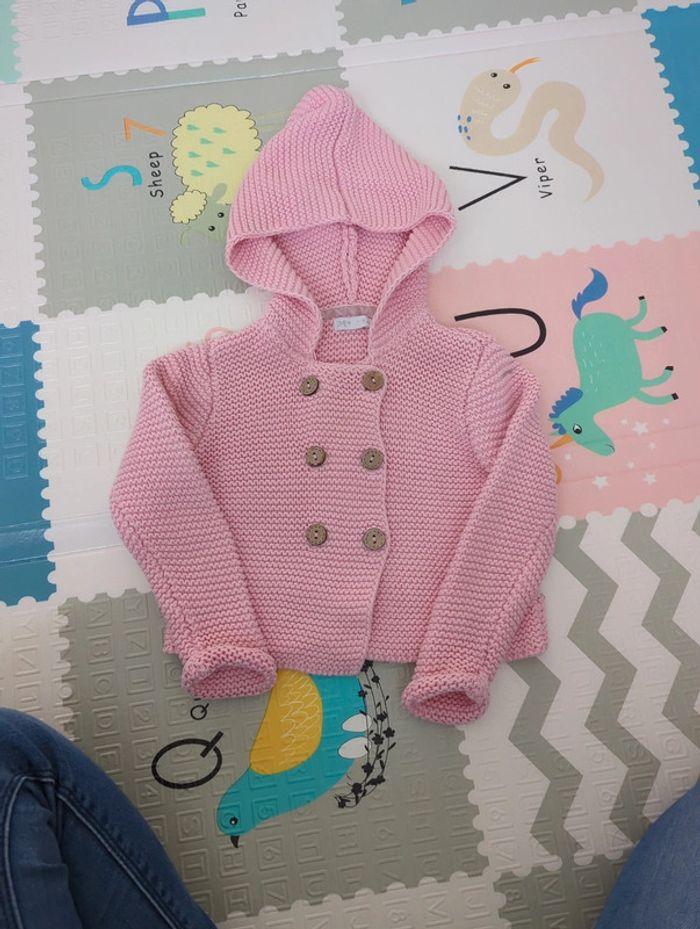 Gilet à capuche