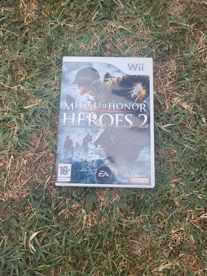 Jeu Wii Medal of Honor Horoes 2 - photo numéro 1