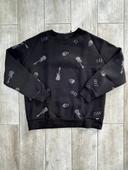 Sweat shirt Ikks noir rock