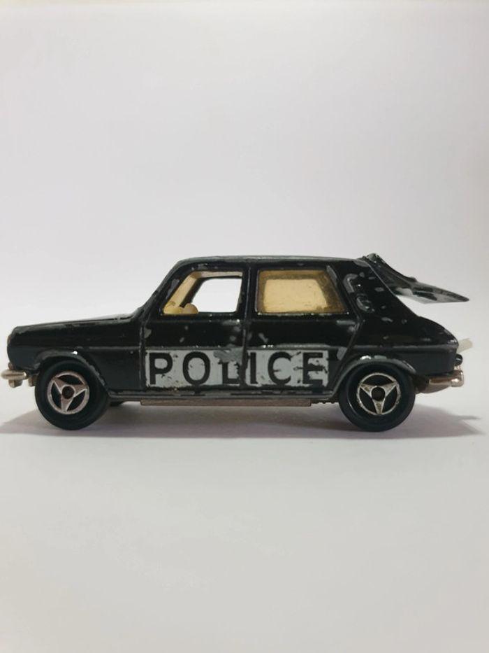 Simca 1100 TI Police Noir Majorette 234 - 1/60 🇫🇷 - photo numéro 8