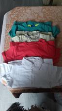 Lot de t-shirts + 1 chemise