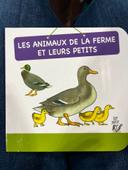 Livre les animaux de la ferme