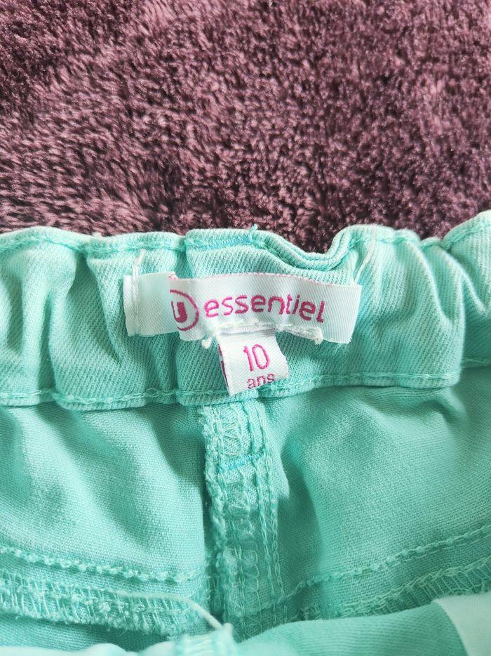 Short turquoise U essentiel 10 ans - photo numéro 4