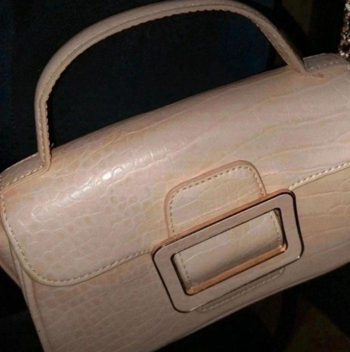 Joli sac beige  bandouliere - photo numéro 2