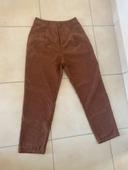 Pantalon velours marron