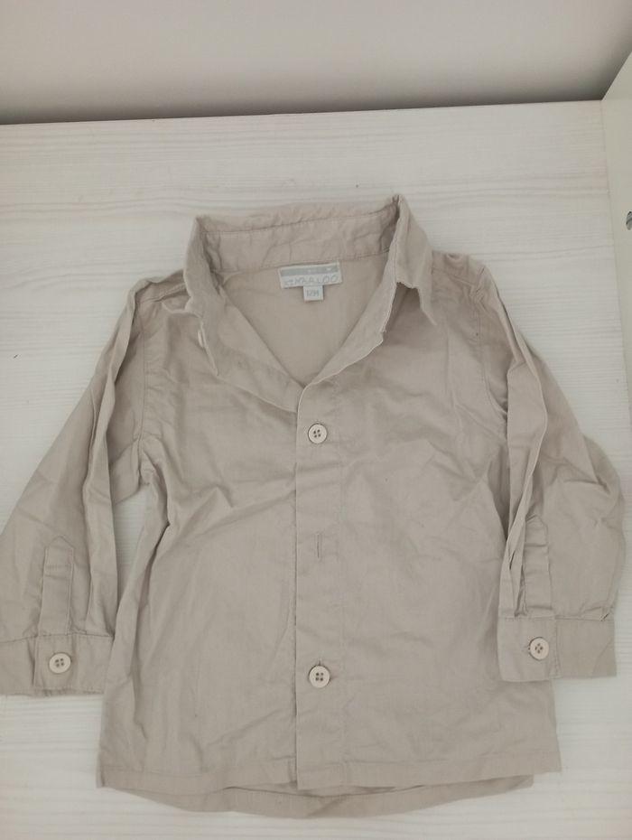 Chemise beige