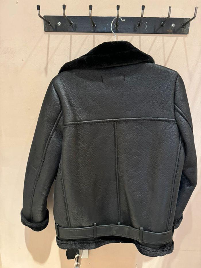 Blouson Zara aviateur noir Taille XS - photo numéro 10