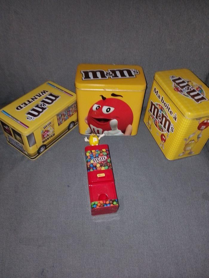 collection M&M's, boîte, lunch box, distributeur - photo numéro 5