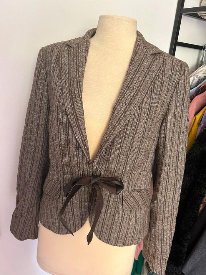 Veste blazer caramelo sport marron vintage - photo numéro 1