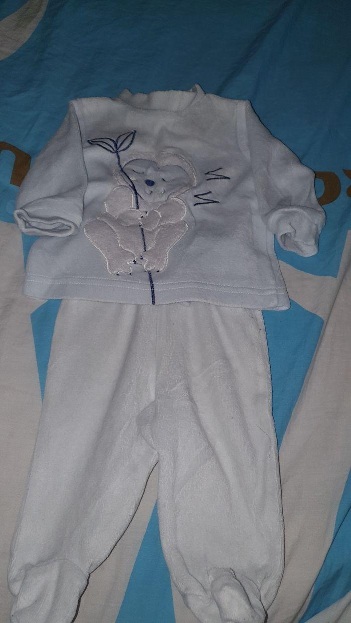 Ensemble pyjama bleu clair