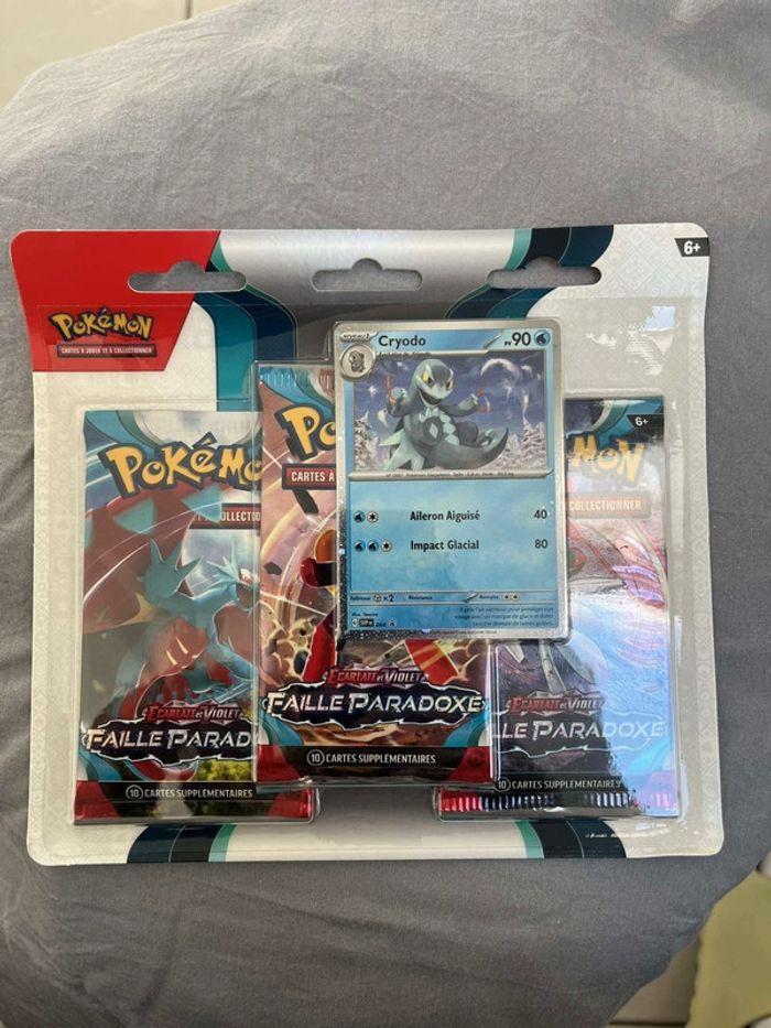 Tripack Pokémon faille paradoxe - photo numéro 2