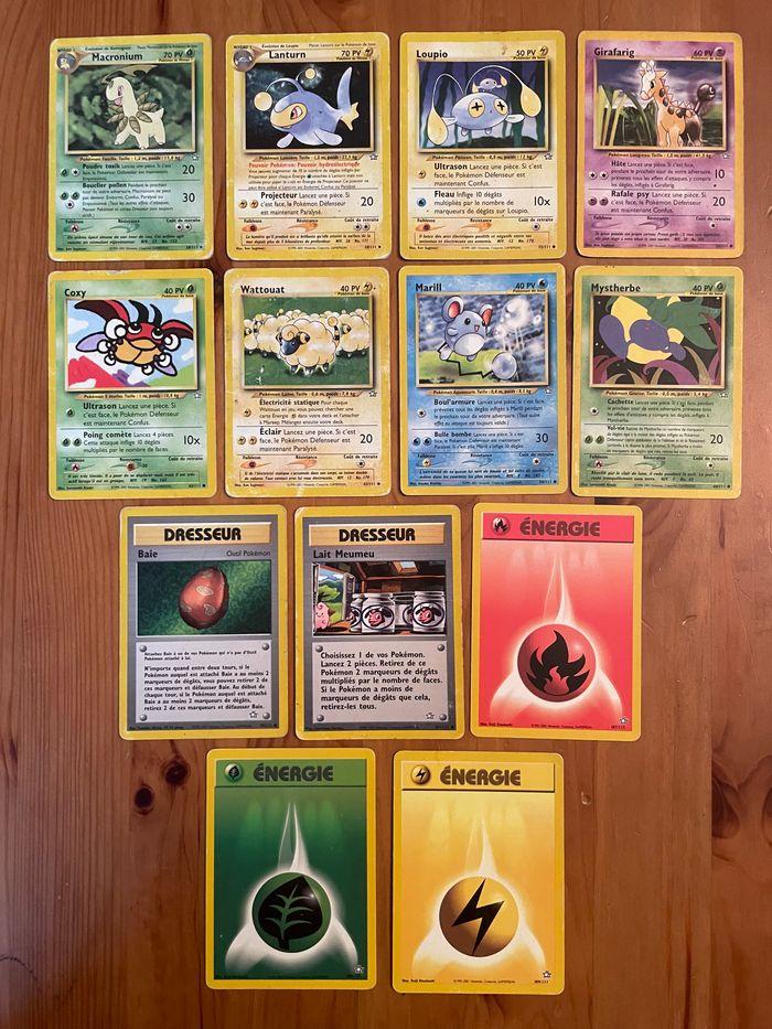 Carte Pokemon Neo Genesis - photo numéro 1