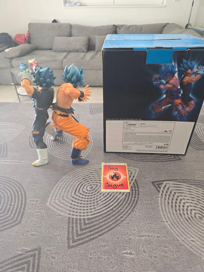 Dragon ball VS Omnibus Super Figurine Son Goku et Vegeta Ichiban kuji MASTERLISE - photo numéro 4