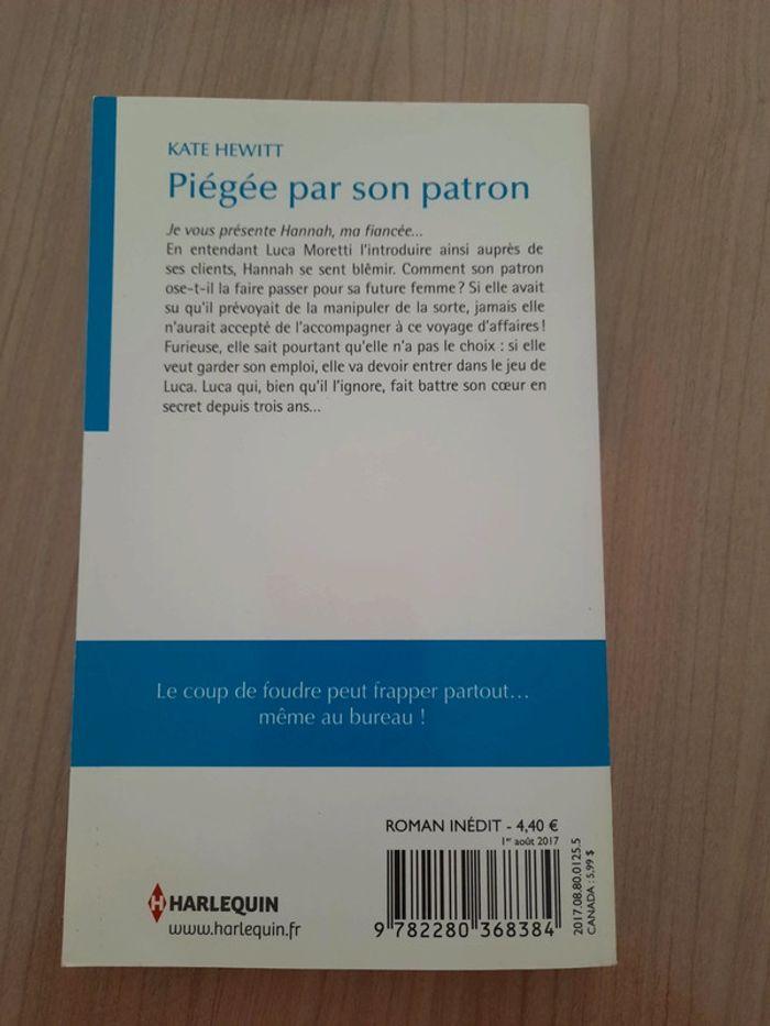 Livre "Piégée par son patron" - photo numéro 2