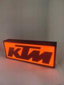 Logo figurine lampe led ktm moto GP cross