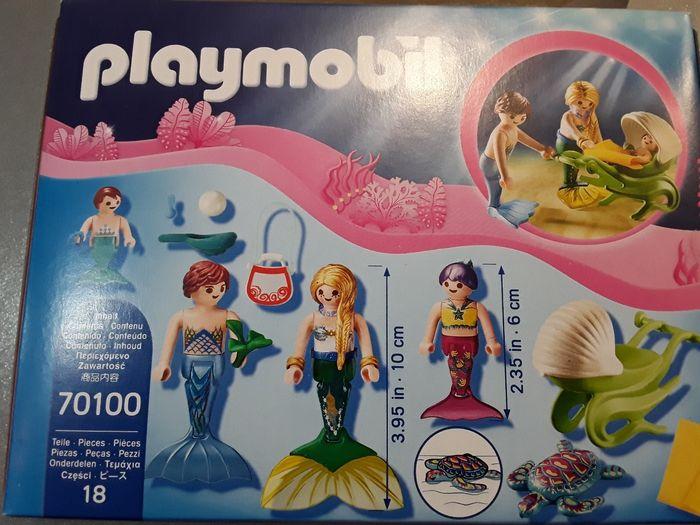 Playmobil famille sirène - photo numéro 3