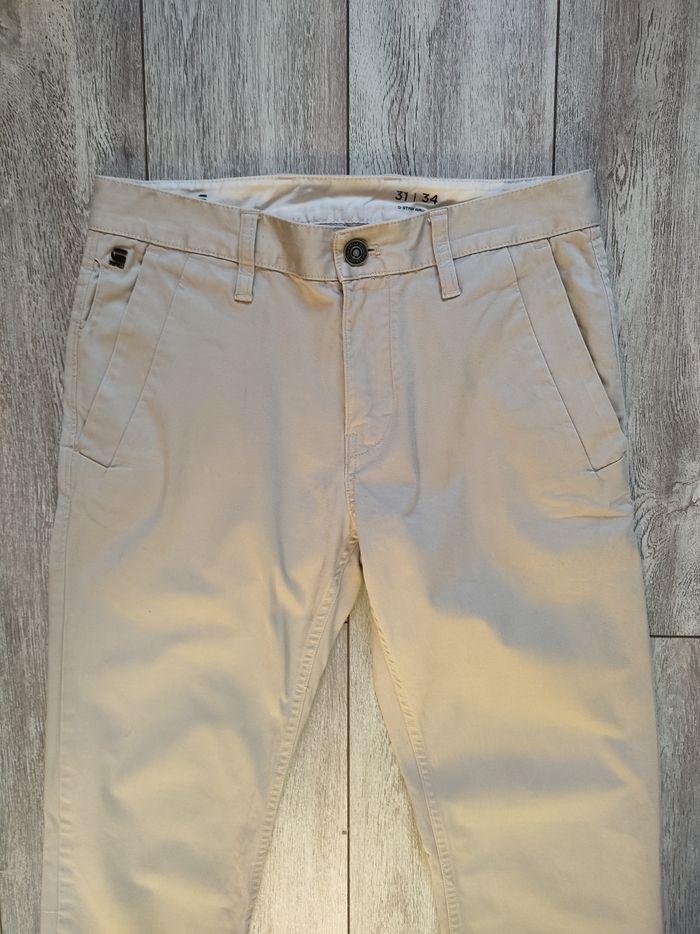 Chino G-star beige taille 40 - photo numéro 3