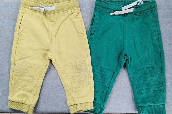 Lot de 2 pantalons de jogging garçon 12 mois