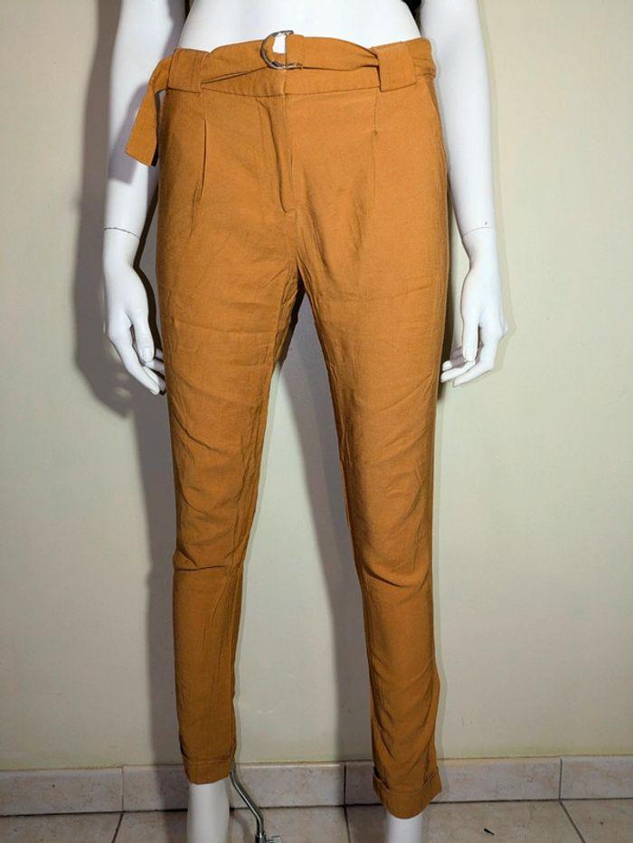 Pantalon orange corail Camel - photo numéro 1