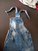 Salopette jeans 6 ans