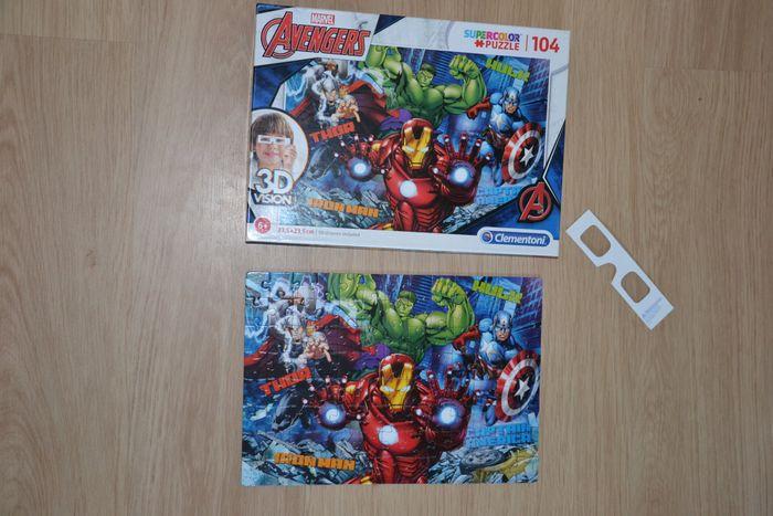 Puzzle “Supercolor 3D Avengers” 104 pièces - 20606 *Clementoni*