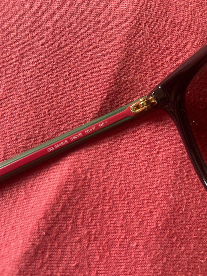 Lunette Gucci soleil - photo numéro 12