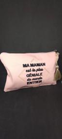 Pochette neuve message Ma Maman est la plus Géniale du Monde Entier