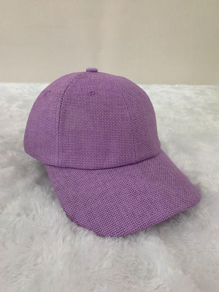 Casquette mauve parme lilas neuve et reglable super legere neuve - photo numéro 4