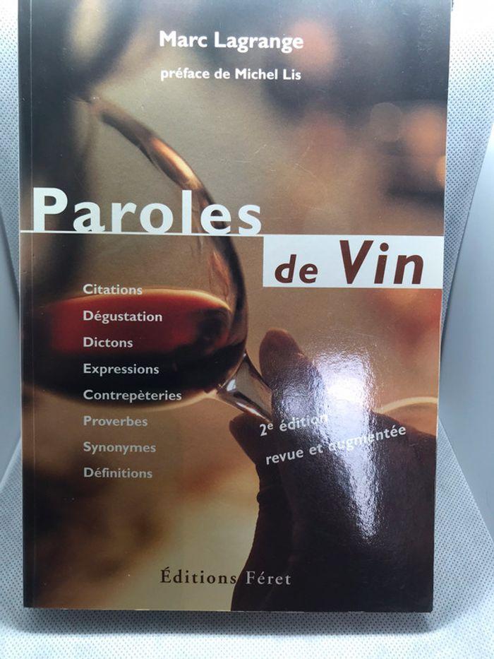 Paroles de vin