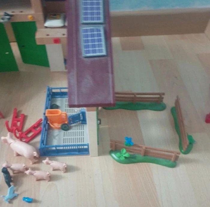 Grande ferme 5119 moderne avec silo playmobil country avec animaux et accessoires - photo numéro 4